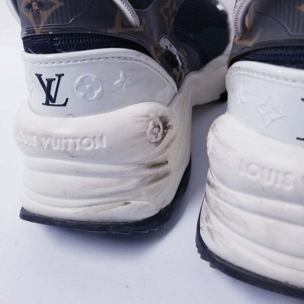 Louis Vuitton Navy and White Sneakers - Picture 2 of 7